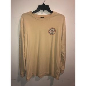 Brixton Creme Long Sleeve T-Shirt